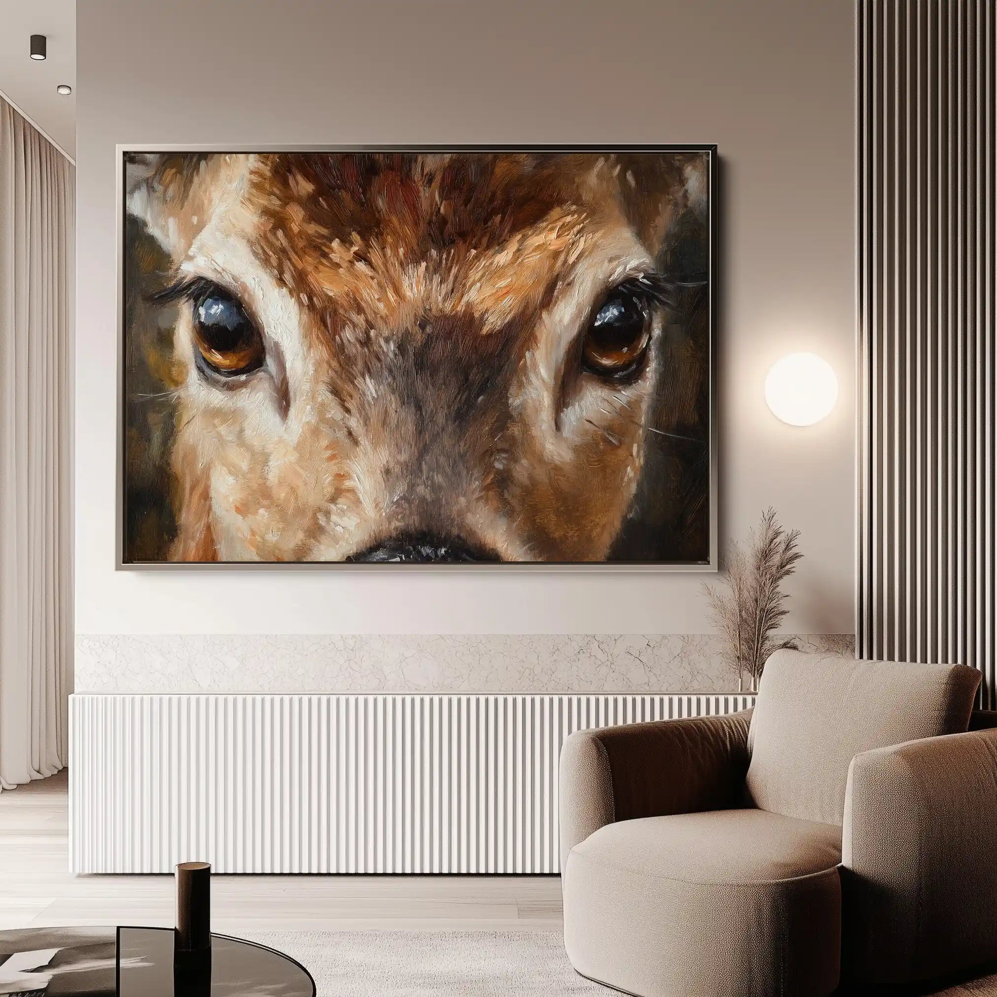 Animals 230 Canvas Art 90 x 60 cm / Stretched on hidden frame