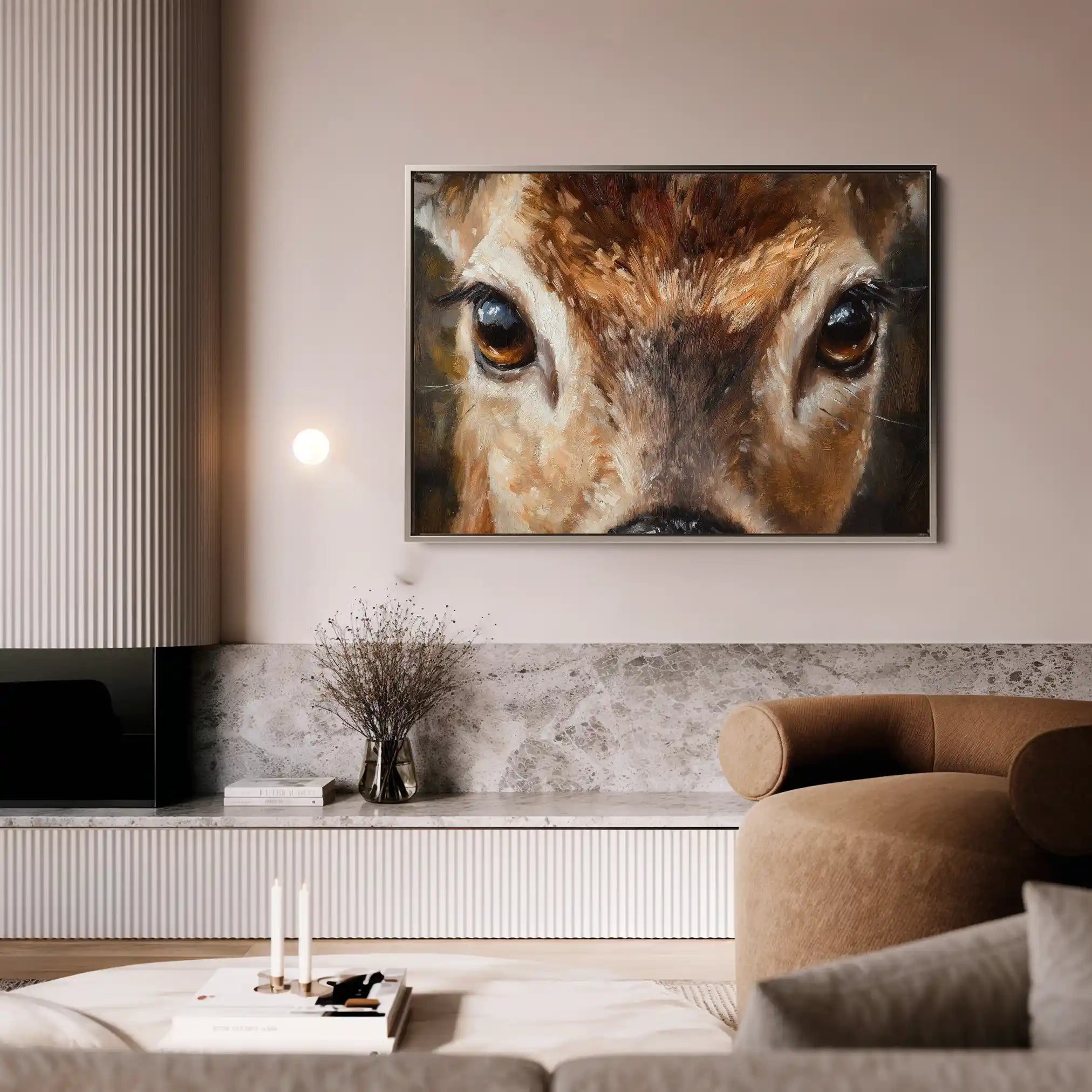 Animals 230 Canvas Art 90 x 60 cm / Stretched on hidden frame