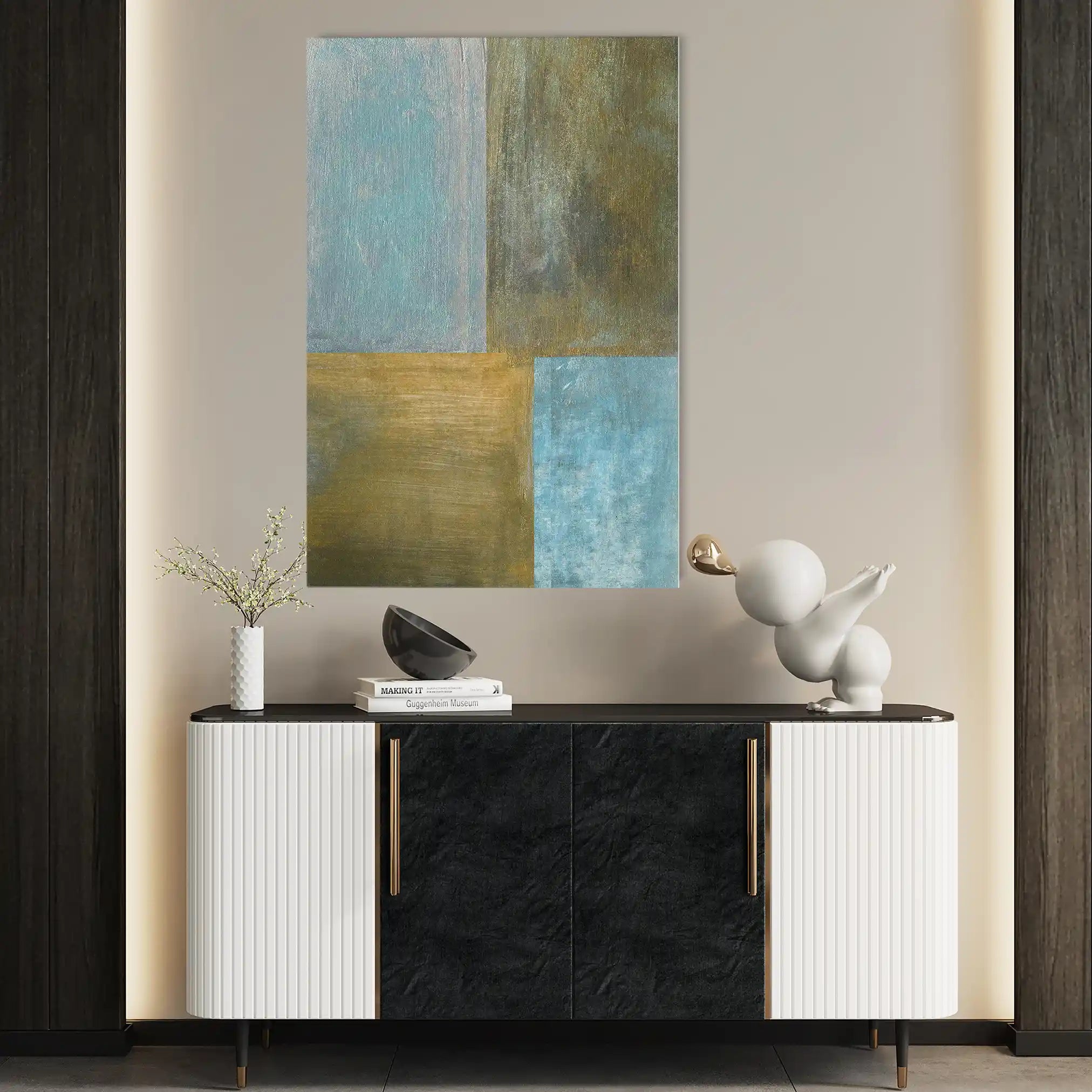 Abstract 230 Canvas Art 60 x 40 cm / Stretched on hidden frame