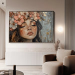 Portrait 230 Canvas Art 90 x 60 cm / Stretched on hidden frame