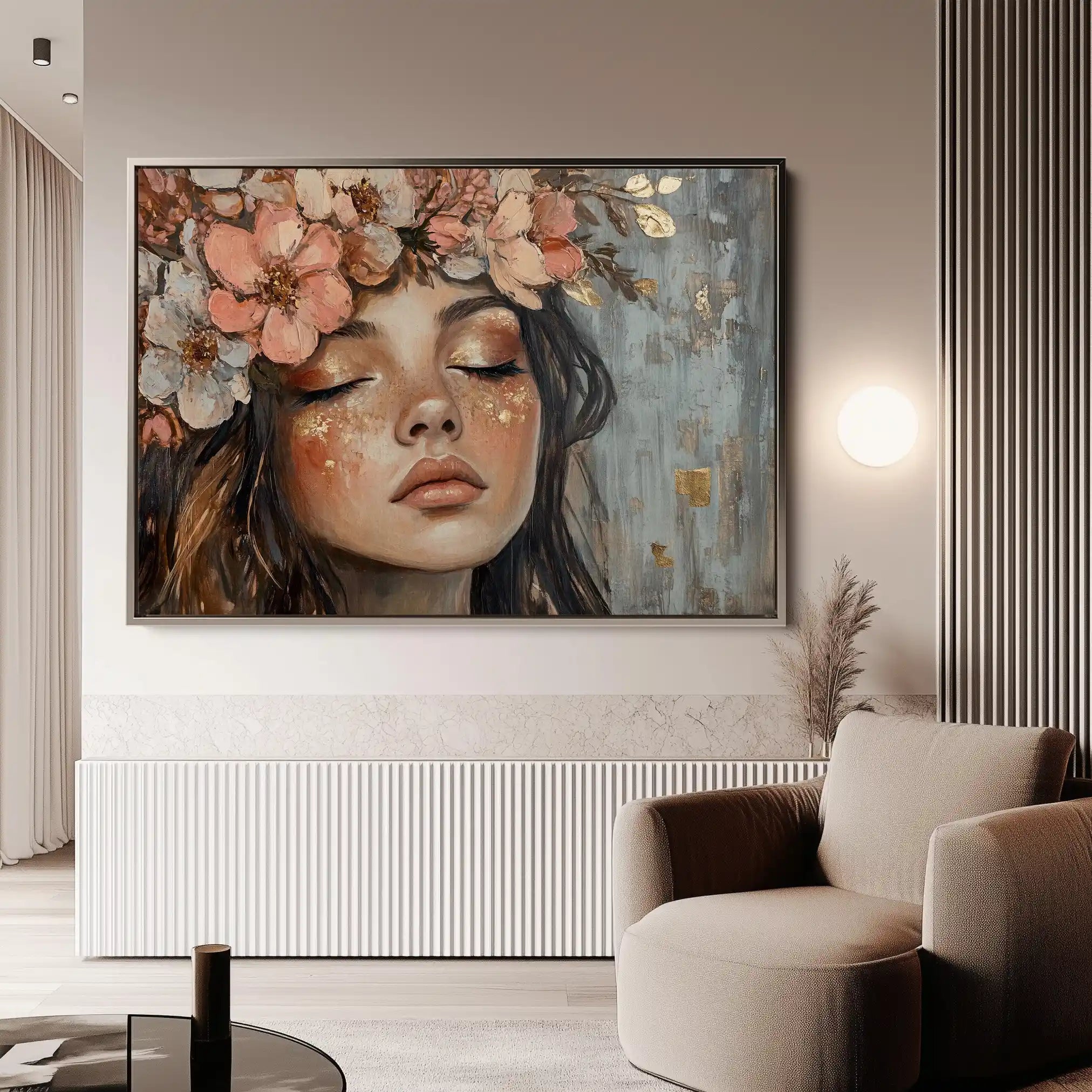 Portrait 230 Canvas Art 90 x 60 cm / Stretched on hidden frame