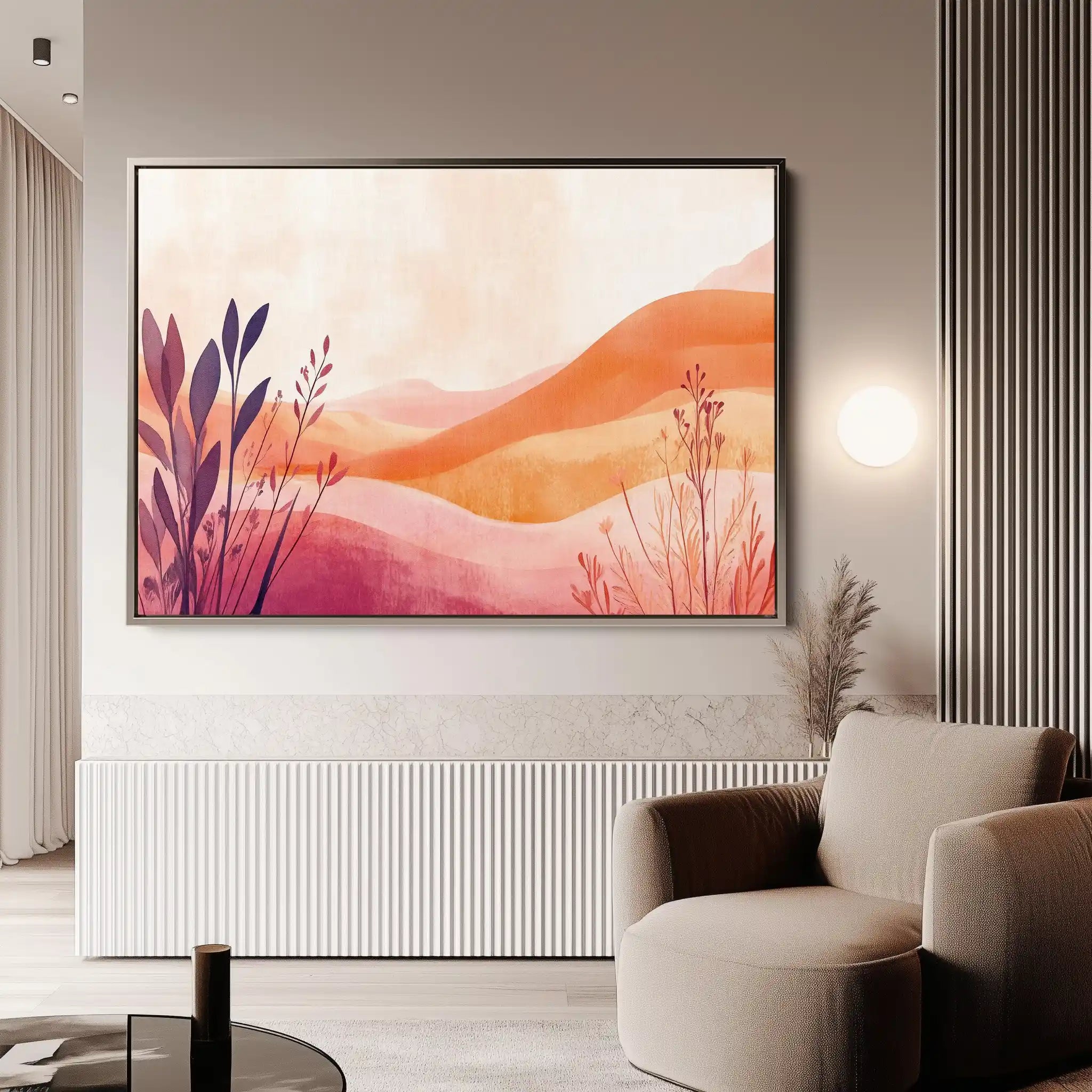 Boho 231 Canvas Art 90 x 60 cm / Stretched on hidden frame