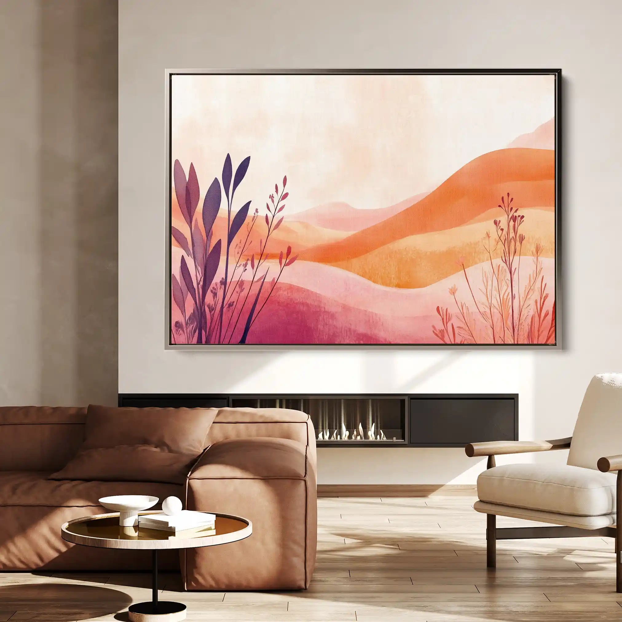 Boho 231 Canvas Art 90 x 60 cm / Stretched on hidden frame