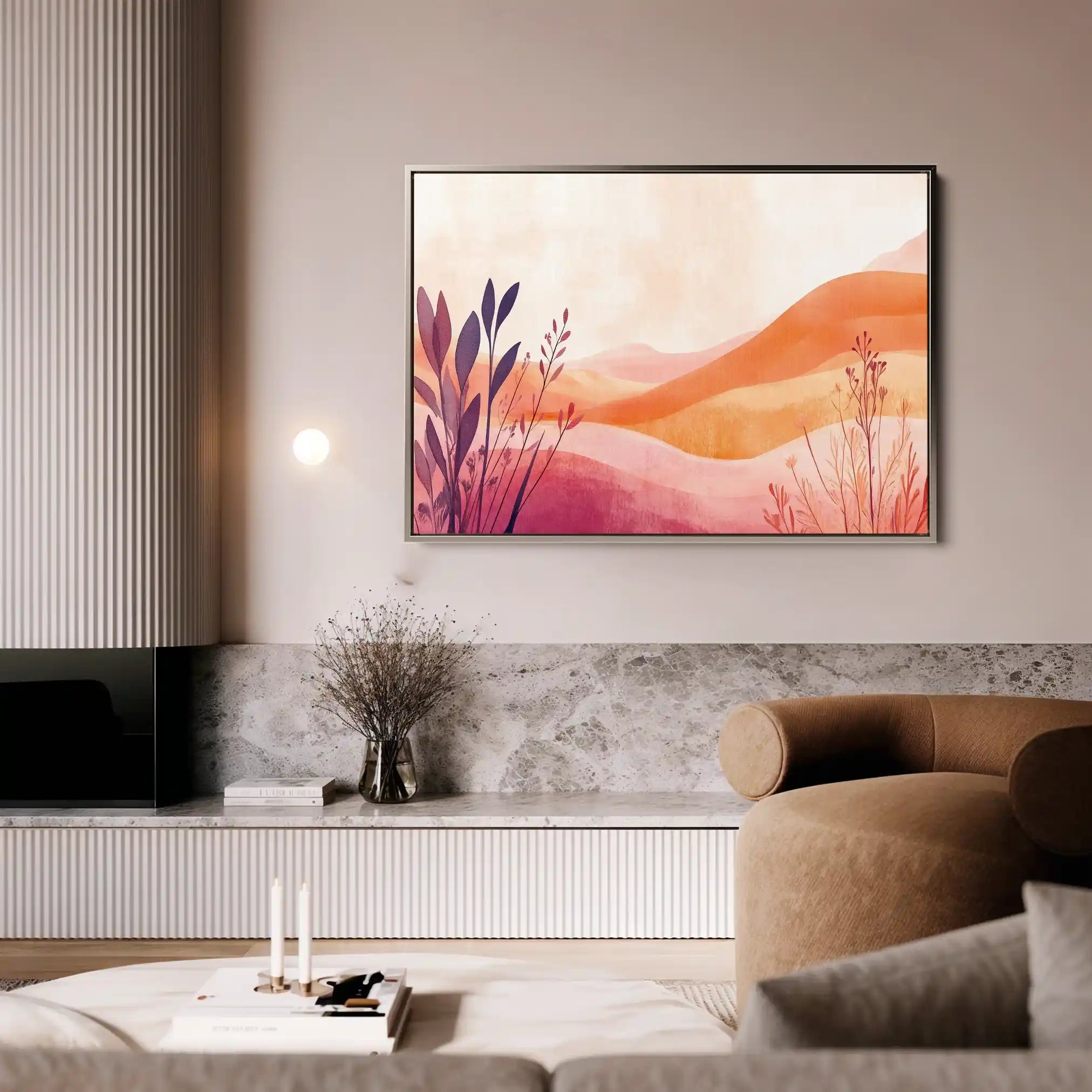 Boho 231 Canvas Art 90 x 60 cm / Stretched on hidden frame