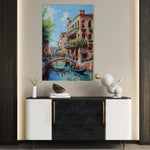 Landscape 231 Canvas Art 90 x 60 cm / Stretched on hidden frame