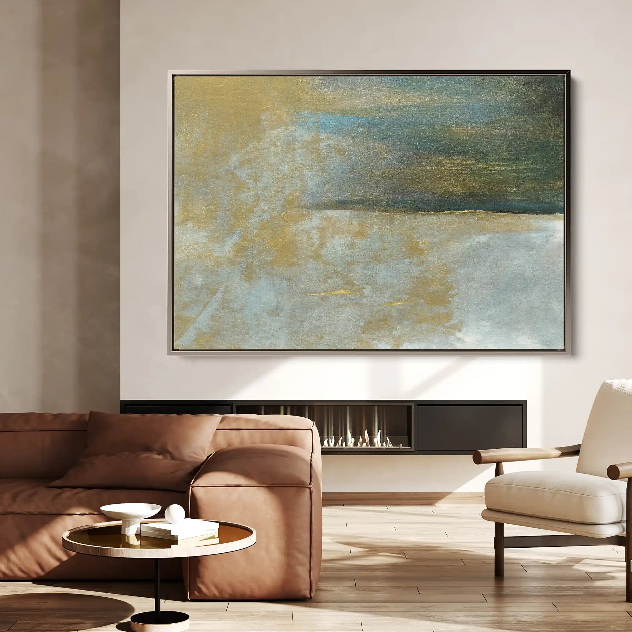 Abstract 232 Canvas Art 60 x 40 cm / Stretched on hidden frame