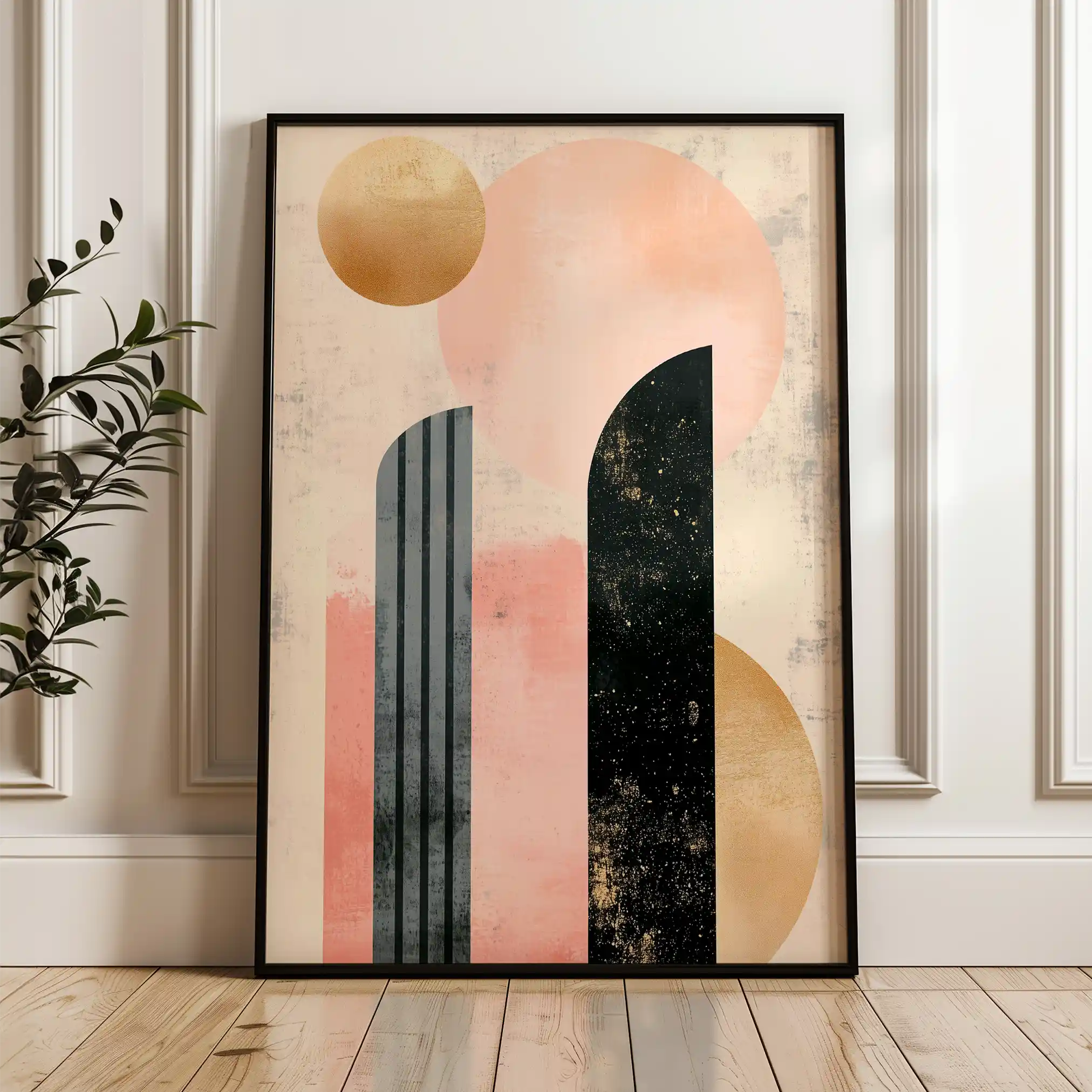 Boho 232 Canvas Art 90 x 60 cm / Stretched on hidden frame