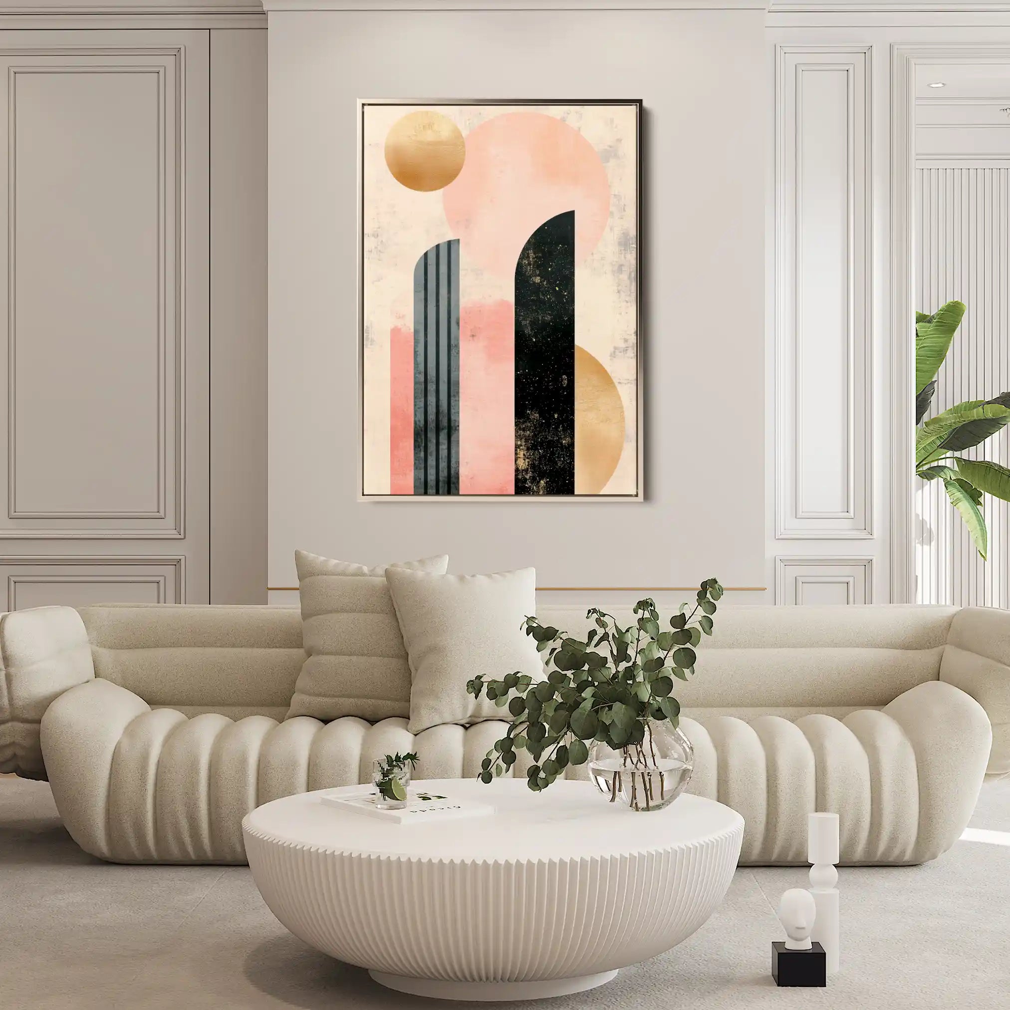 Boho 232 Canvas Art 90 x 60 cm / Stretched on hidden frame