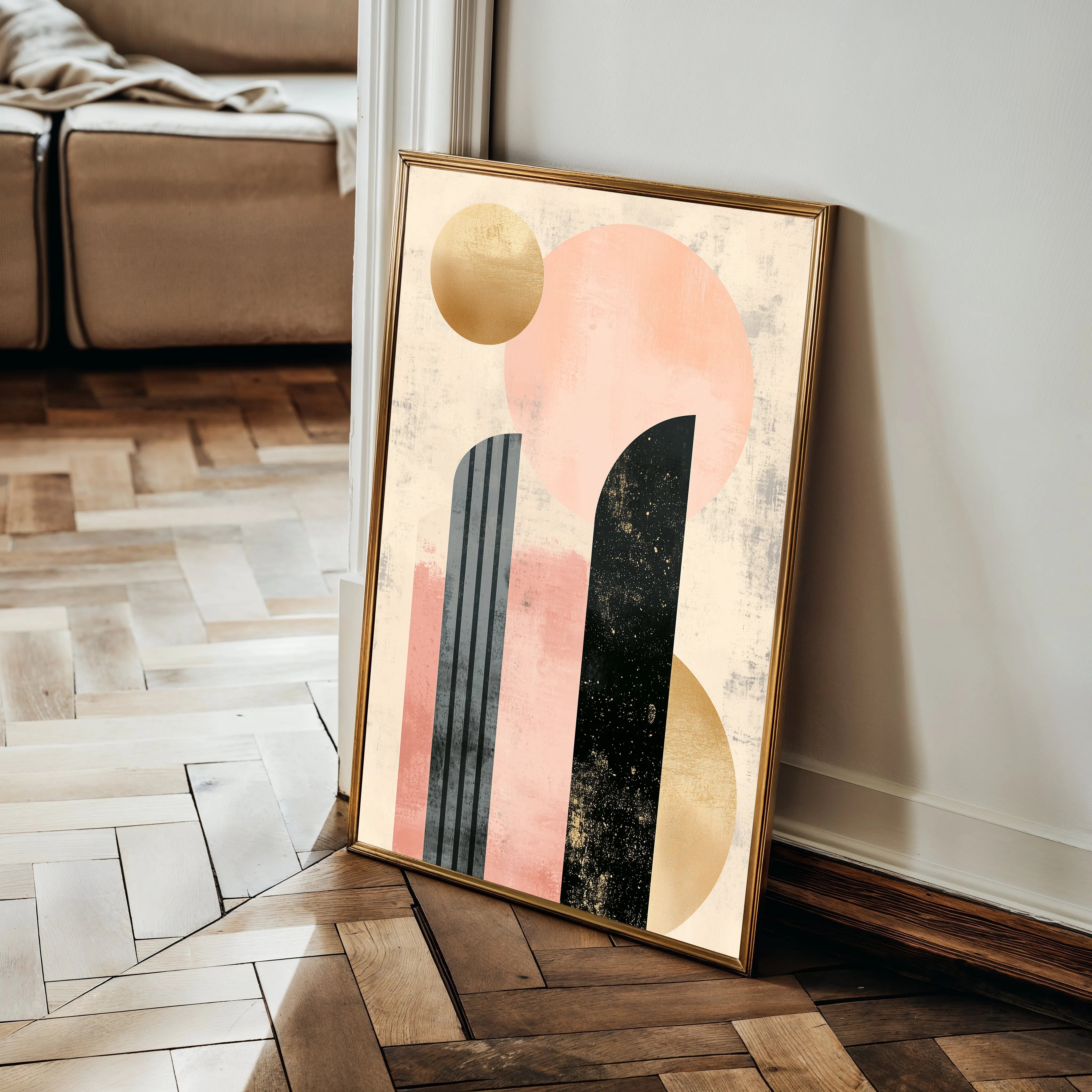 Boho Canvas Wall Art WAD232-BH 90 x 60 cm / Stretched on hidden frame