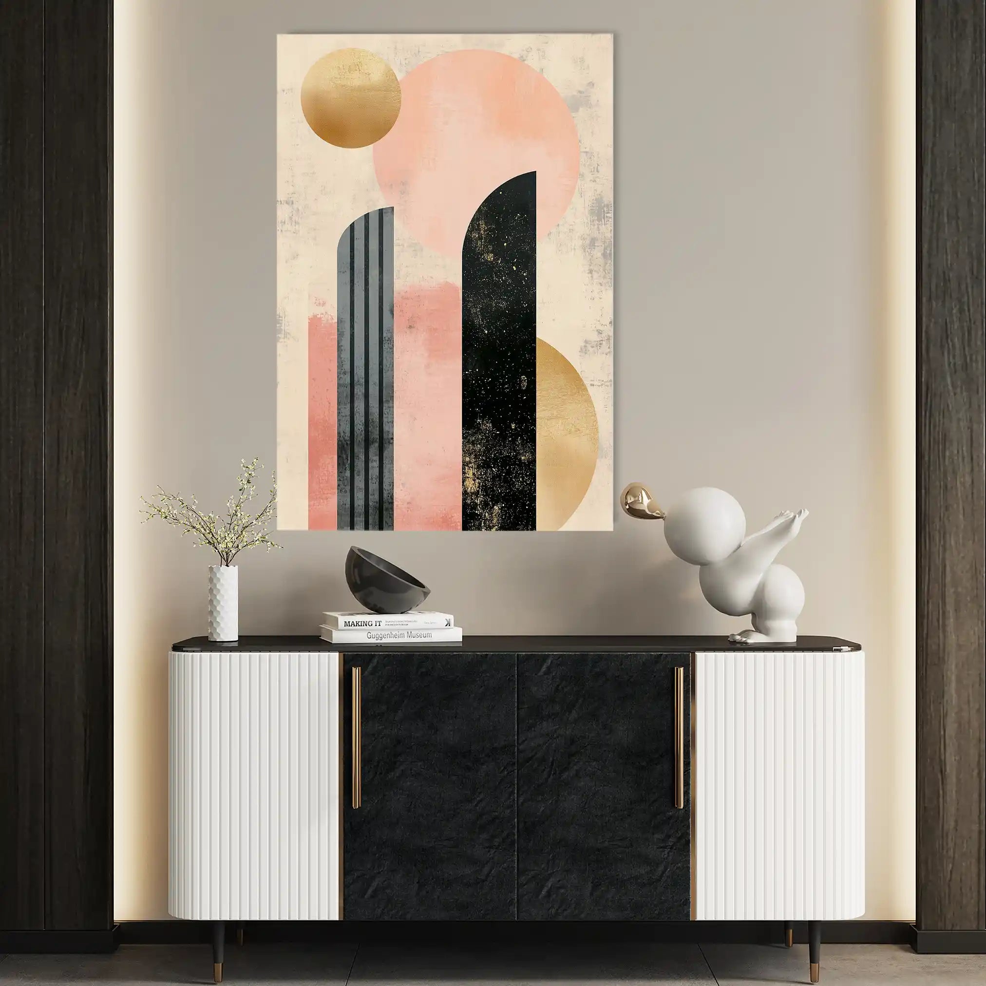 Boho 232 Canvas Art 90 x 60 cm / Stretched on hidden frame