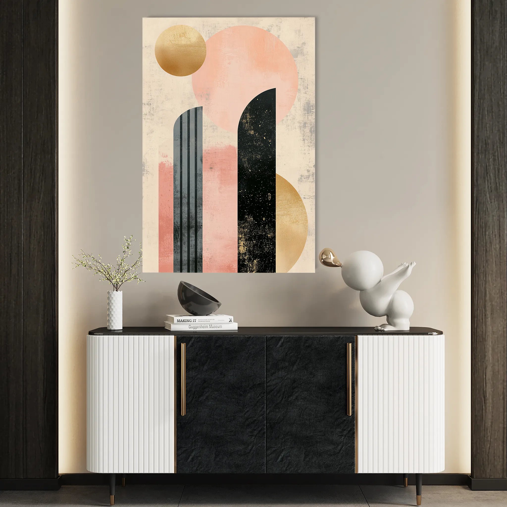 Boho Canvas Wall Art WAD232-BH 90 x 60 cm / Stretched on hidden frame