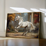 Horses 232 Canvas Art 90 x 60 cm / Stretched on hidden frame