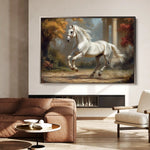 Horses 232 Canvas Art 90 x 60 cm / Stretched on hidden frame