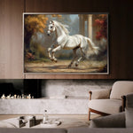 Horses 232 Canvas Art 90 x 60 cm / Stretched on hidden frame