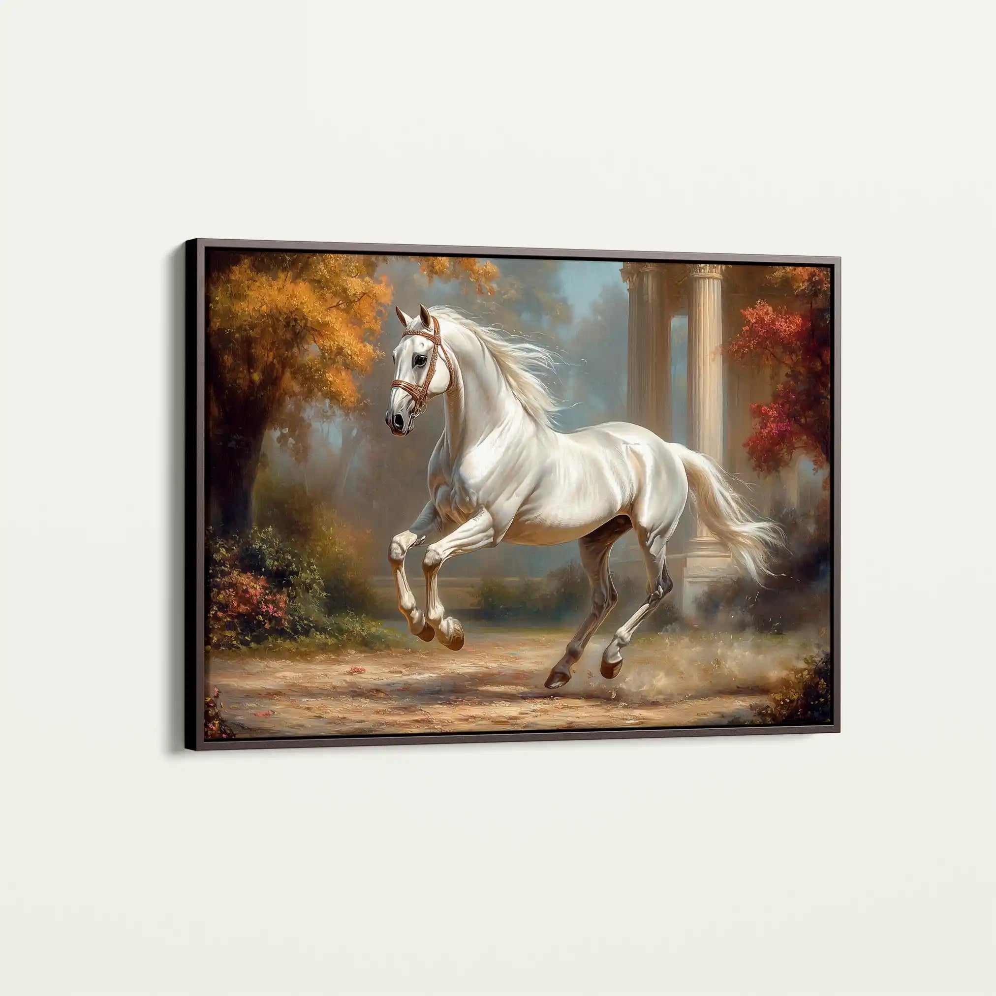 Horses 232 Canvas Art 90 x 60 cm / Stretched on hidden frame