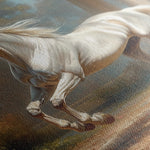 Horses 232 Canvas Art 90 x 60 cm / Stretched on hidden frame