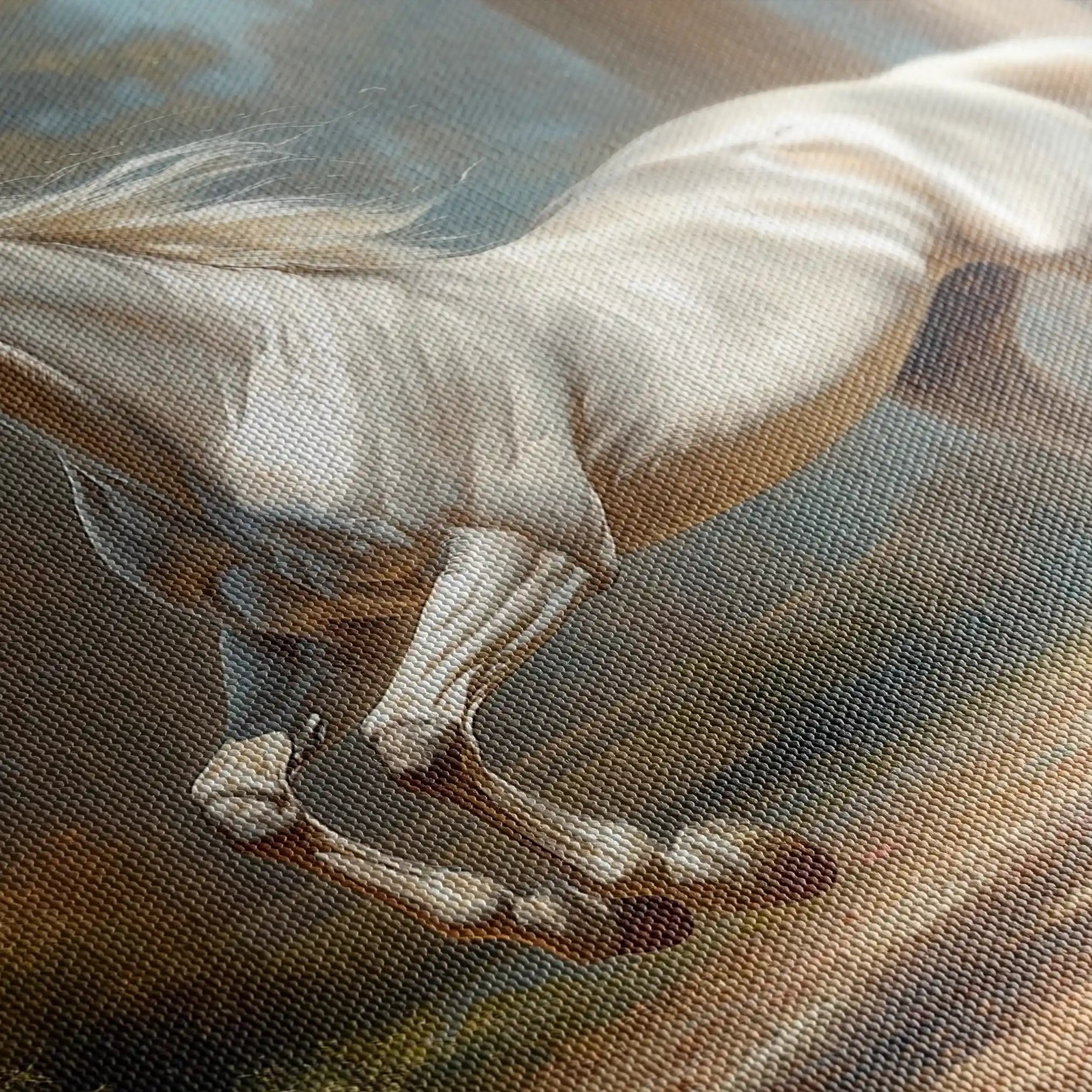 Horses 232 Canvas Art 90 x 60 cm / Stretched on hidden frame