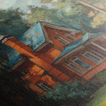 Landscape 232 Canvas Art 90 x 60 cm / Stretched on hidden frame