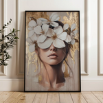 Portrait 232 Canvas Art 90 x 60 cm / Stretched on hidden frame