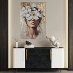 Portrait 232 Canvas Art 90 x 60 cm / Stretched on hidden frame