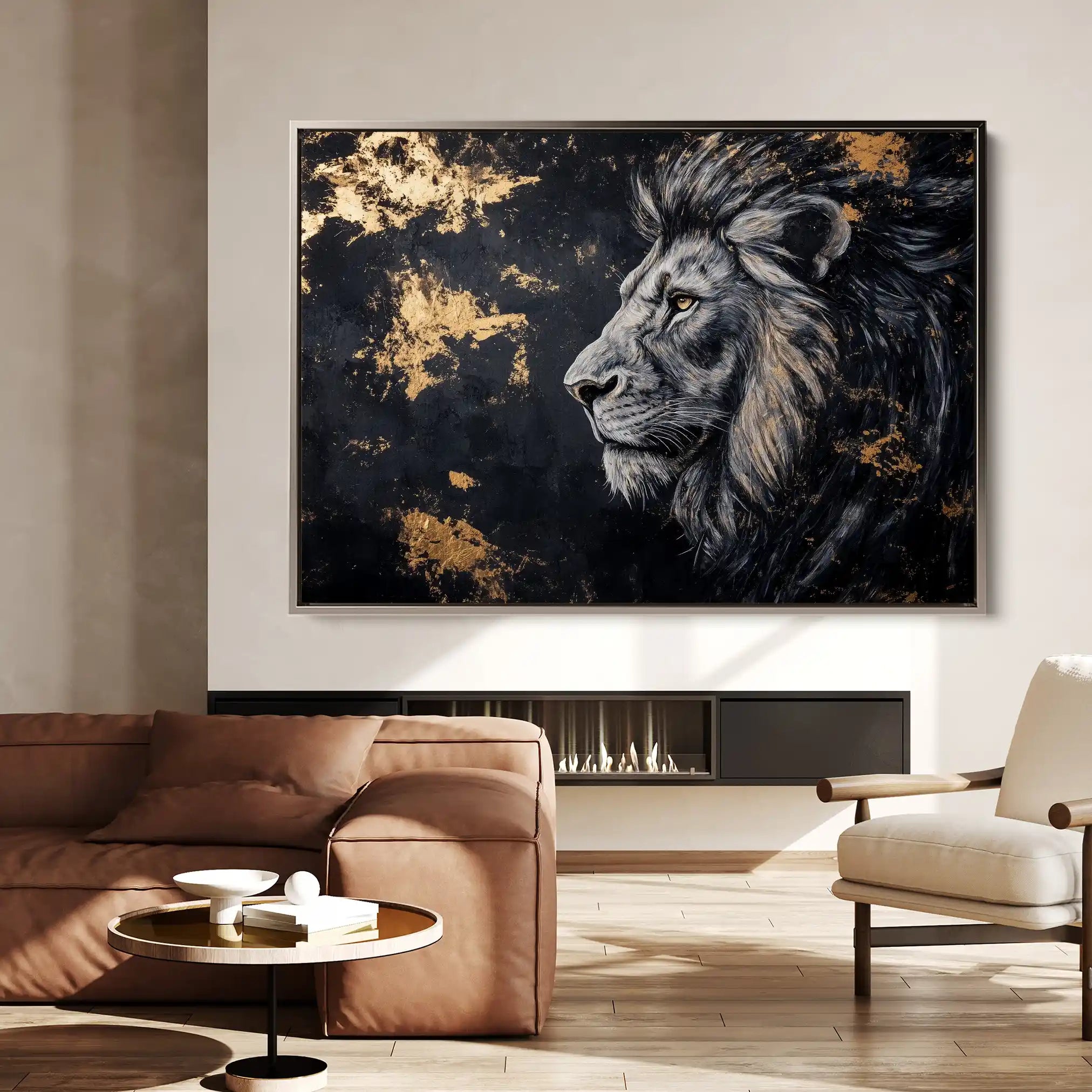 Animals 233 Canvas Art 90 x 60 cm / Stretched on hidden frame