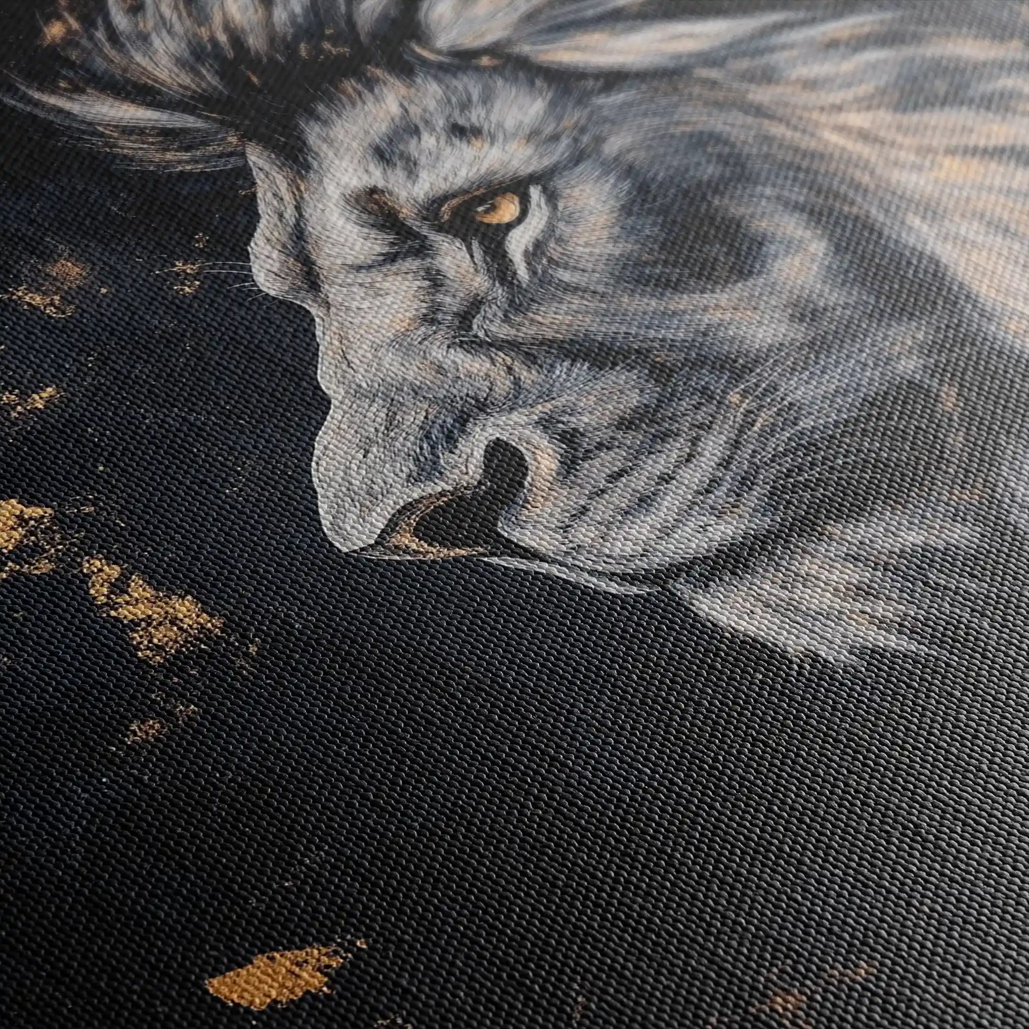 Animals 233 Canvas Art 90 x 60 cm / Stretched on hidden frame