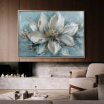 Floral Canvas Wall Art WAD233-F 90 x 60 cm / Stretched on hidden frame