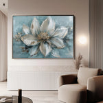Floral Canvas Wall Art WAD233-F 90 x 60 cm / Stretched on hidden frame