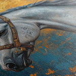 Horses 233 Canvas Art 90 x 60 cm / Stretched on hidden frame