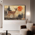 Animals 234 Canvas Art 90 x 60 cm / Stretched on hidden frame