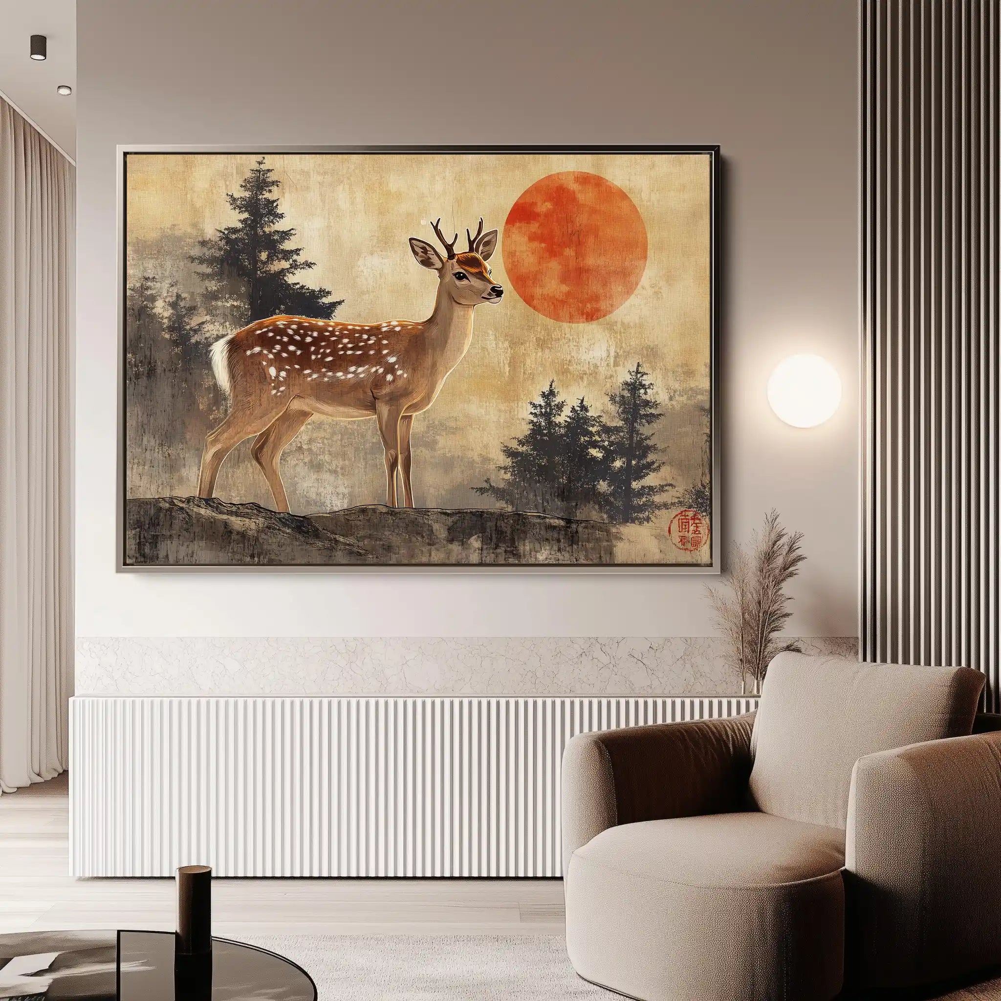 Animals 234 Canvas Art 90 x 60 cm / Stretched on hidden frame