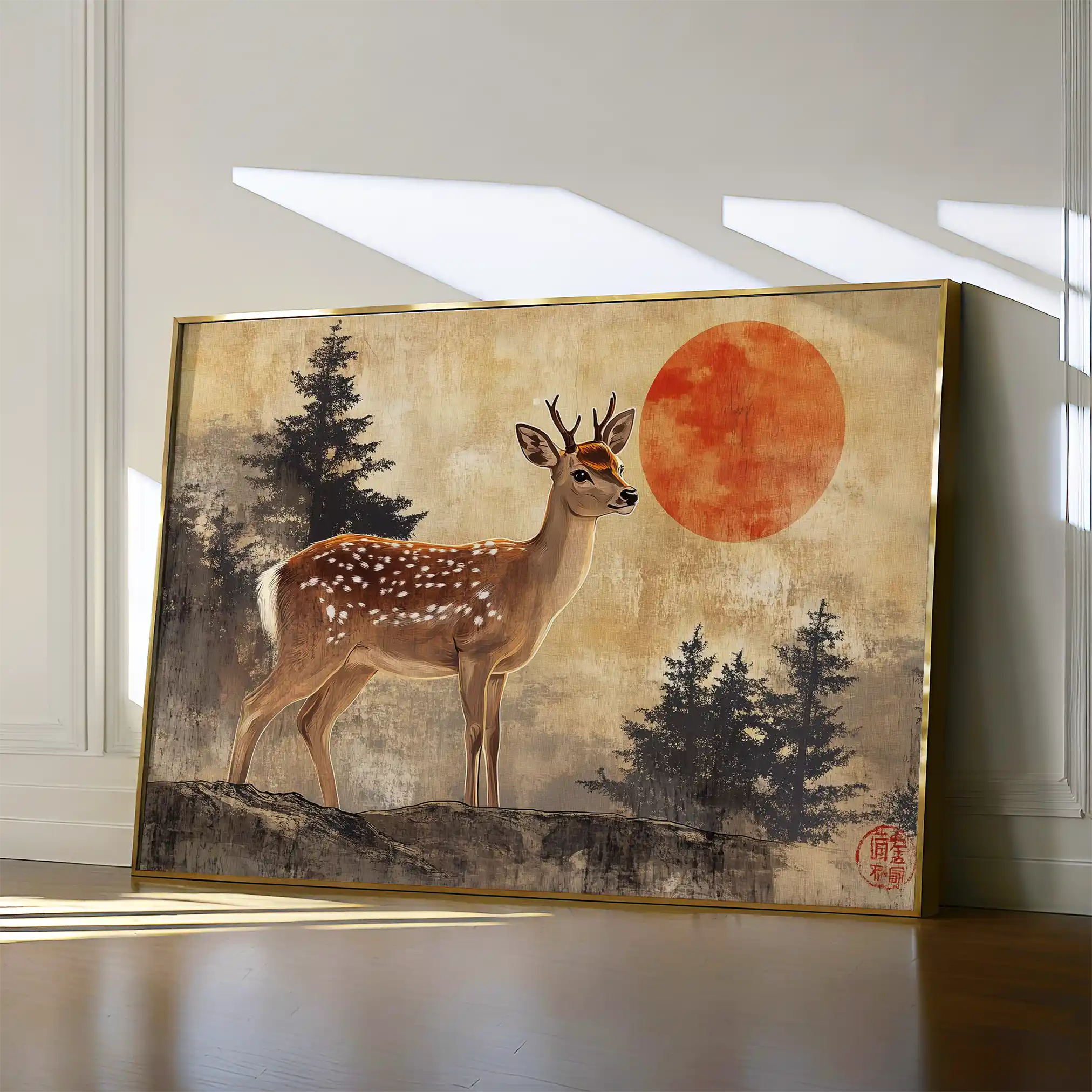 Animals 234 Canvas Art 90 x 60 cm / Stretched on hidden frame