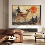 Animals 234 Canvas Art 90 x 60 cm / Stretched on hidden frame