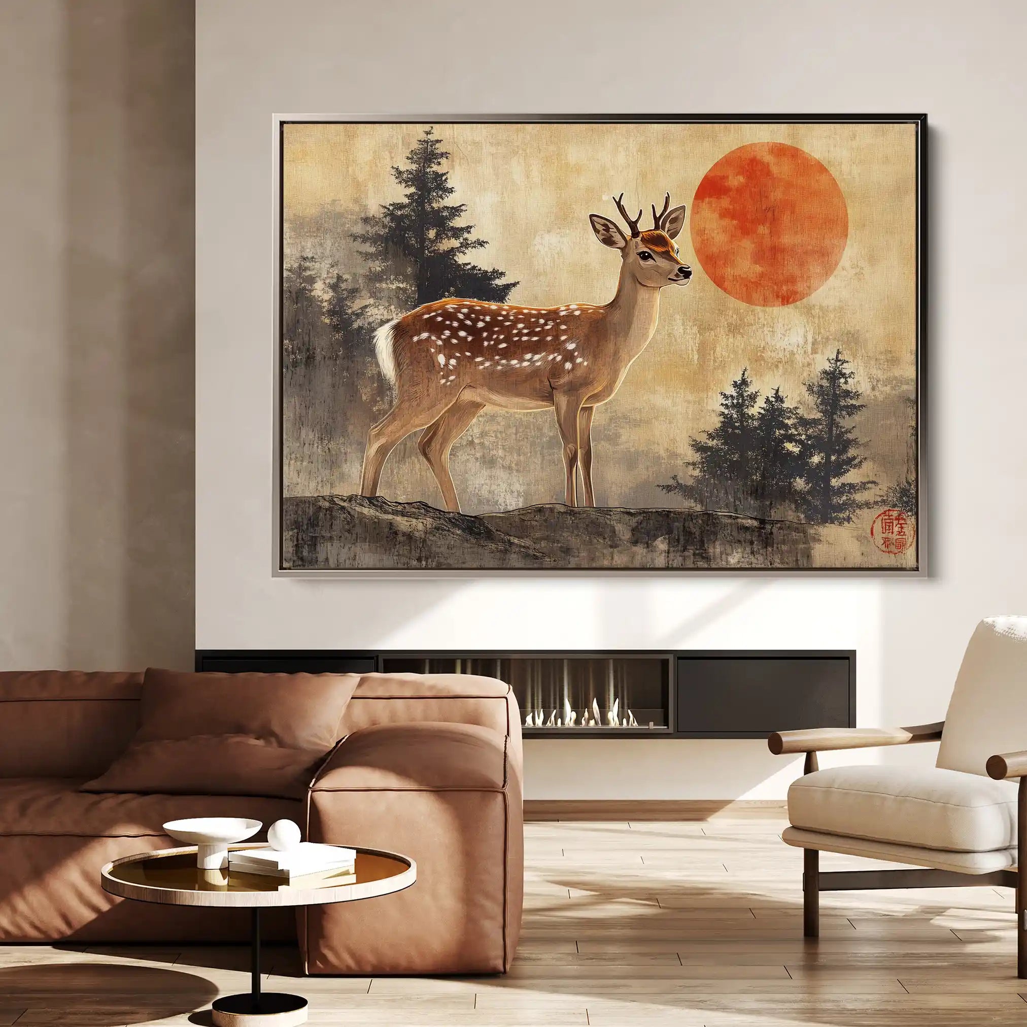 Animals 234 Canvas Art 90 x 60 cm / Stretched on hidden frame