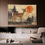 Animals 234 Canvas Art 90 x 60 cm / Stretched on hidden frame