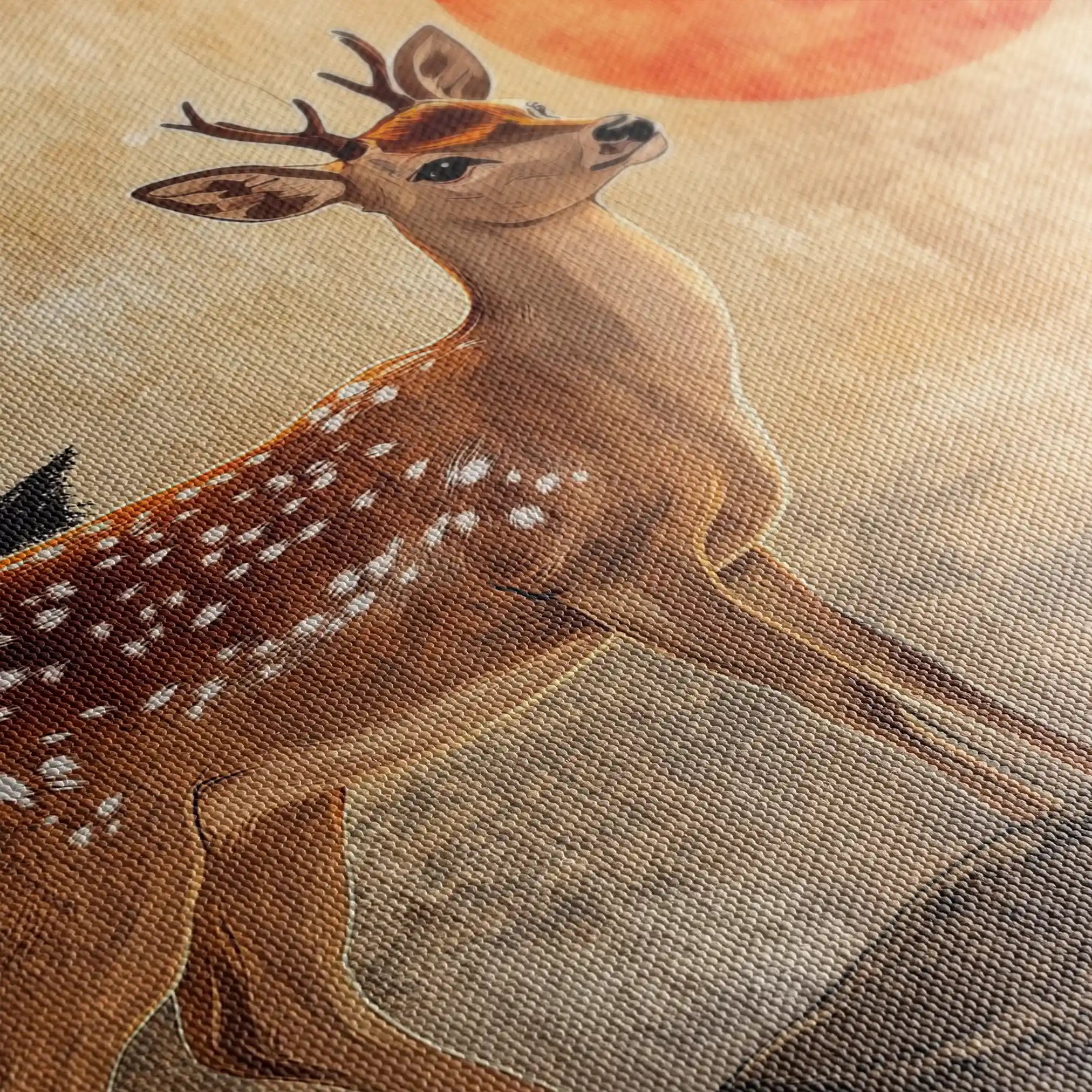 Animals 234 Canvas Art 90 x 60 cm / Stretched on hidden frame