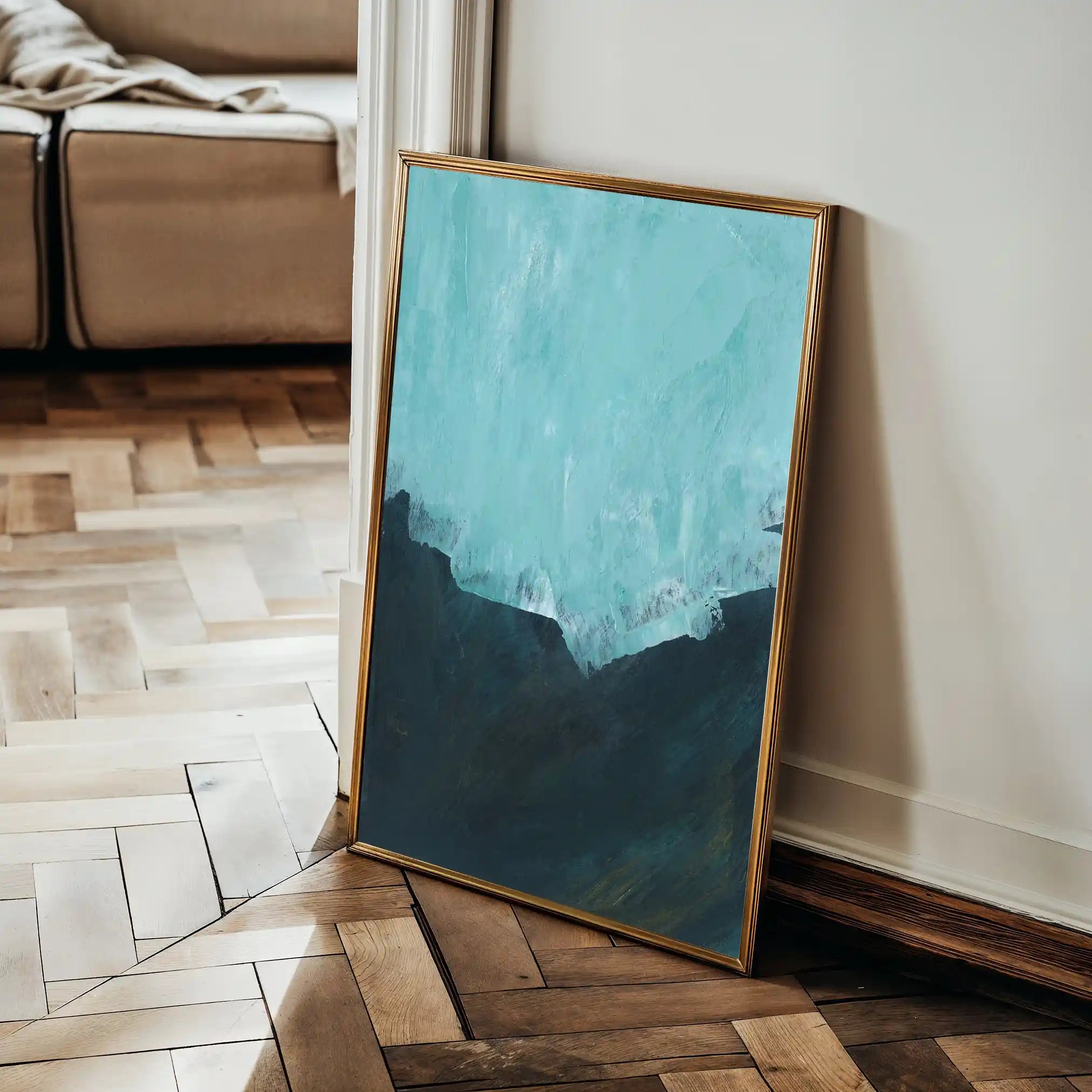 Abstract 234 Canvas Art 60 x 40 cm / Stretched on hidden frame