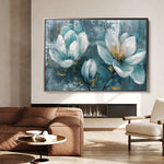 Floral Canvas Wall Art WAD234-F 90 x 60 cm / Stretched on hidden frame