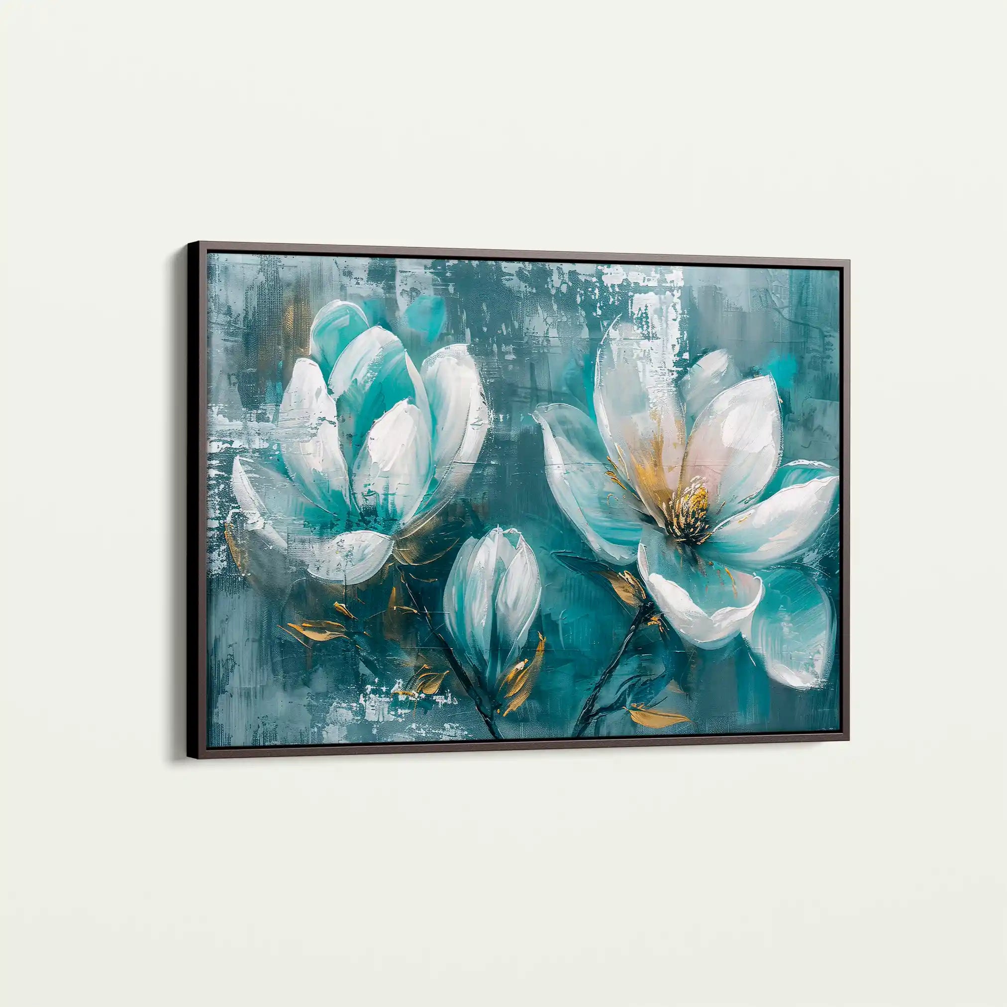 Floral Canvas Wall Art WAD234-F 90 x 60 cm / Stretched on hidden frame