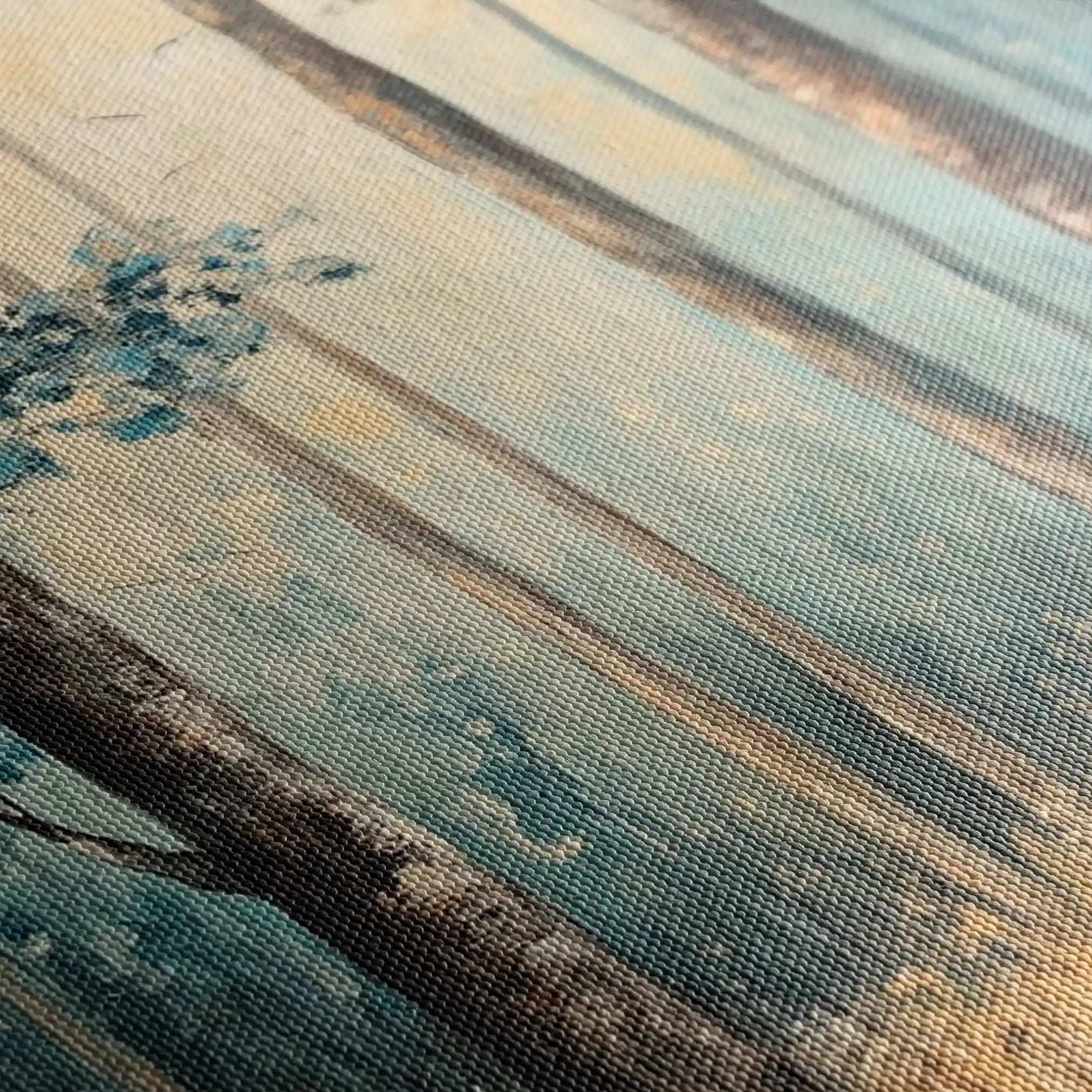 Landscape 234 Canvas Art 90 x 60 cm / Stretched on hidden frame