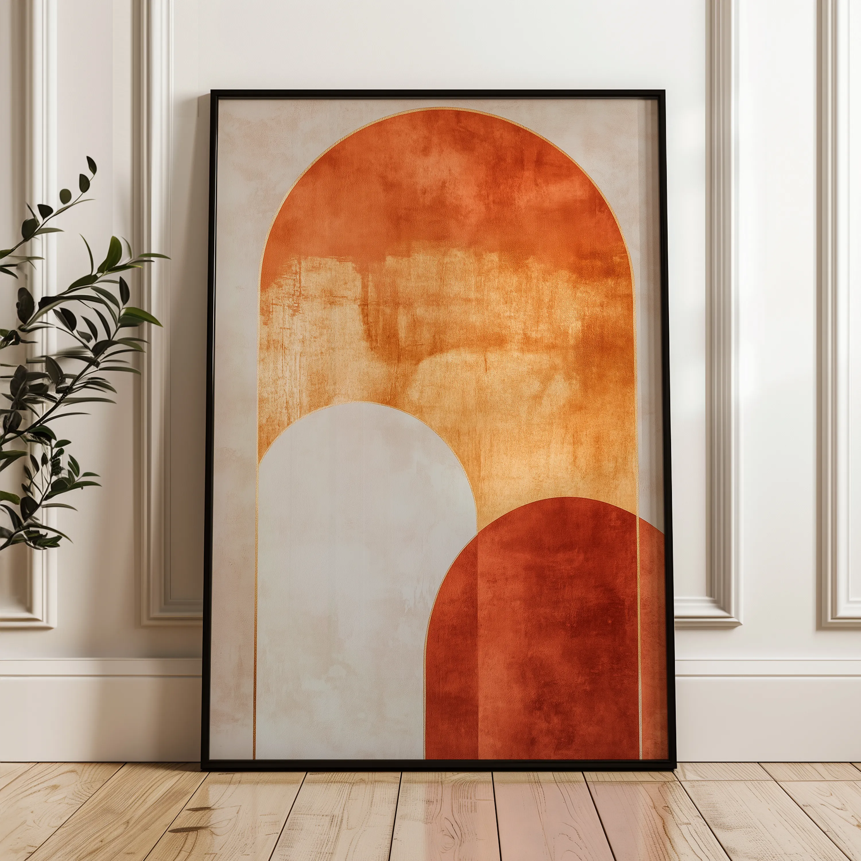 Boho Canvas Wall Art WAD235-BH 90 x 60 cm / Stretched on hidden frame