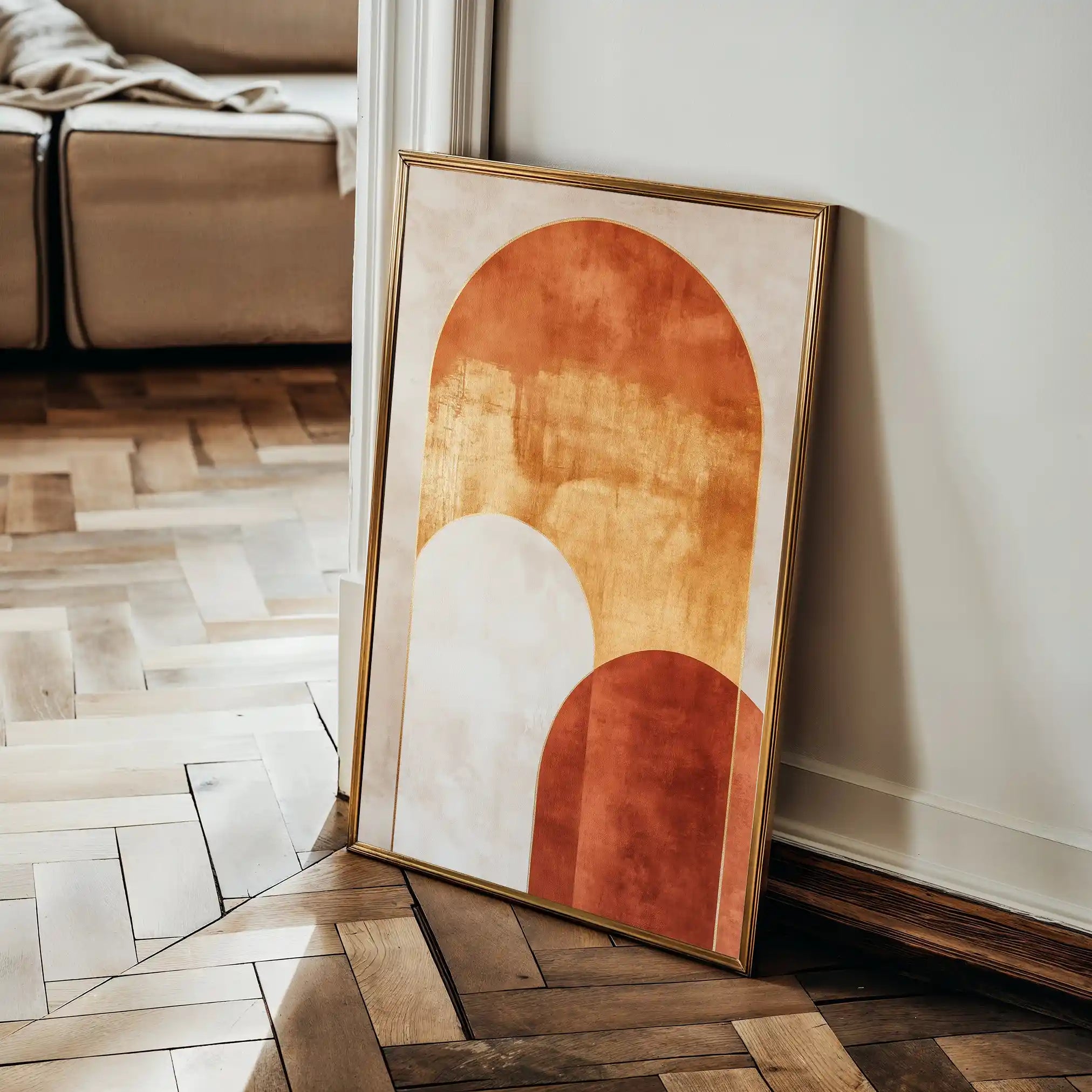 Boho 235 Canvas Art 90 x 60 cm / Stretched on hidden frame