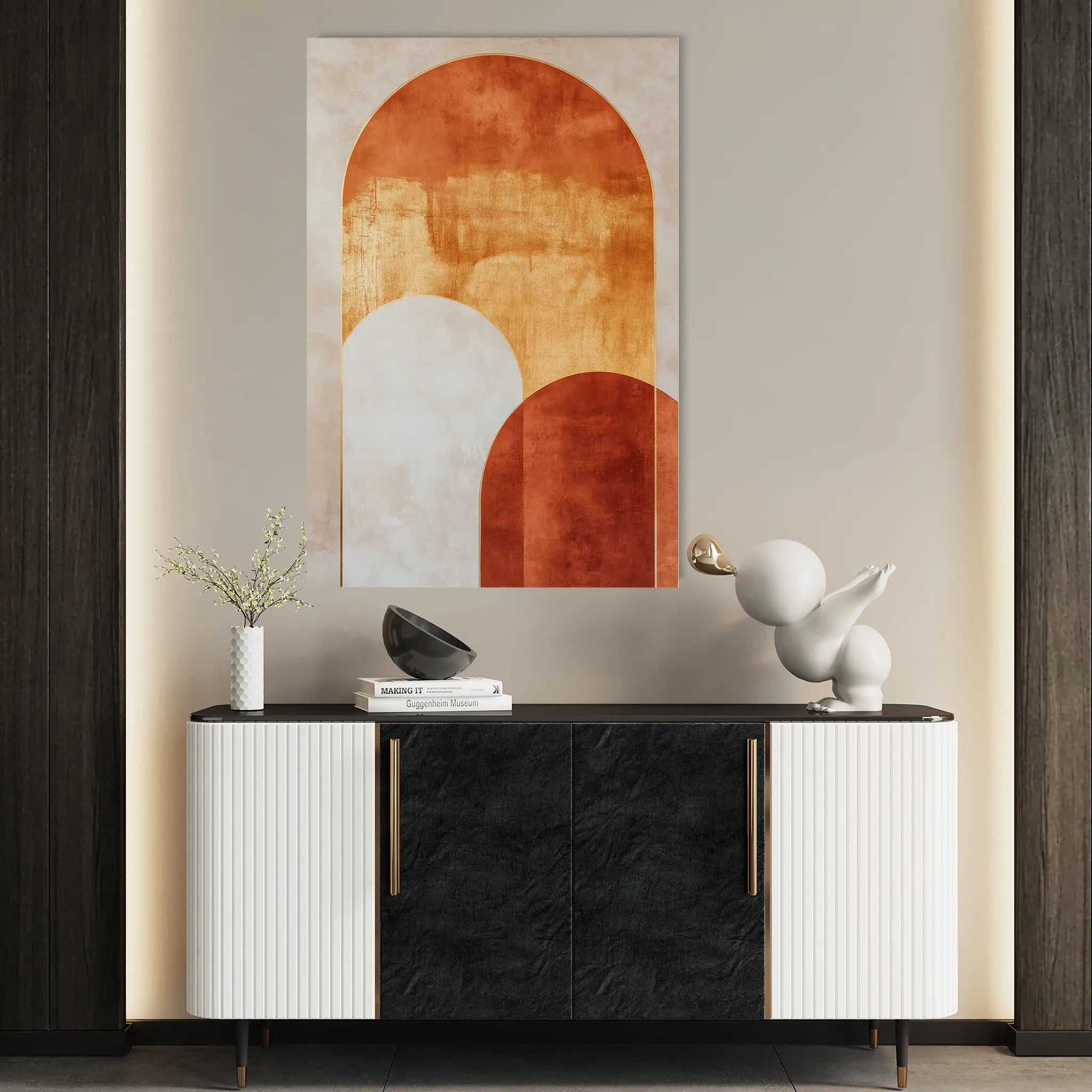 Boho Canvas Wall Art WAD235-BH 90 x 60 cm / Stretched on hidden frame