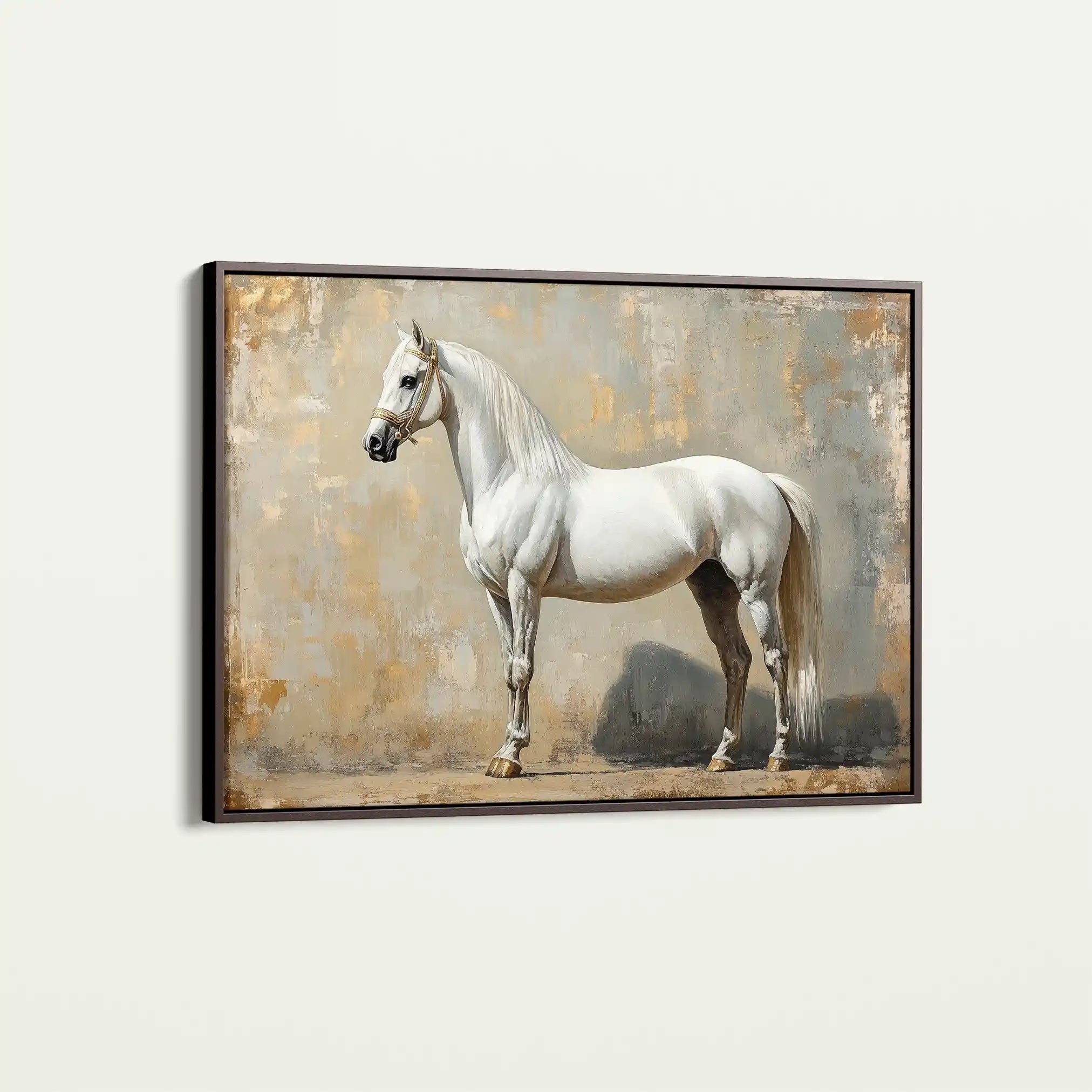Horses 235 Canvas Art 90 x 60 cm / Stretched on hidden frame