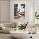 Landscape 235 Canvas Art 90 x 60 cm / Stretched on hidden frame