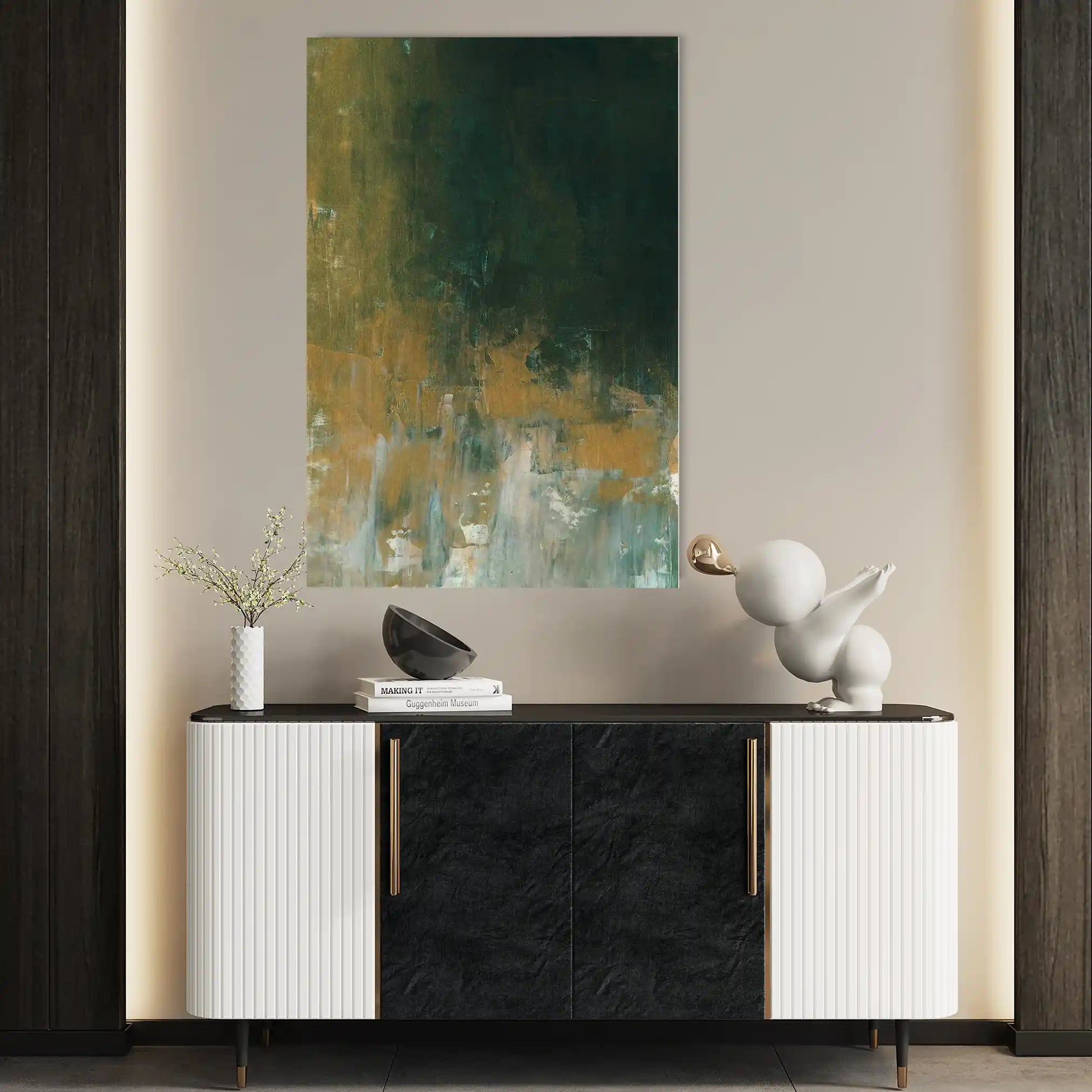 Abstract 236 Canvas Art 60 x 40 cm / Stretched on hidden frame