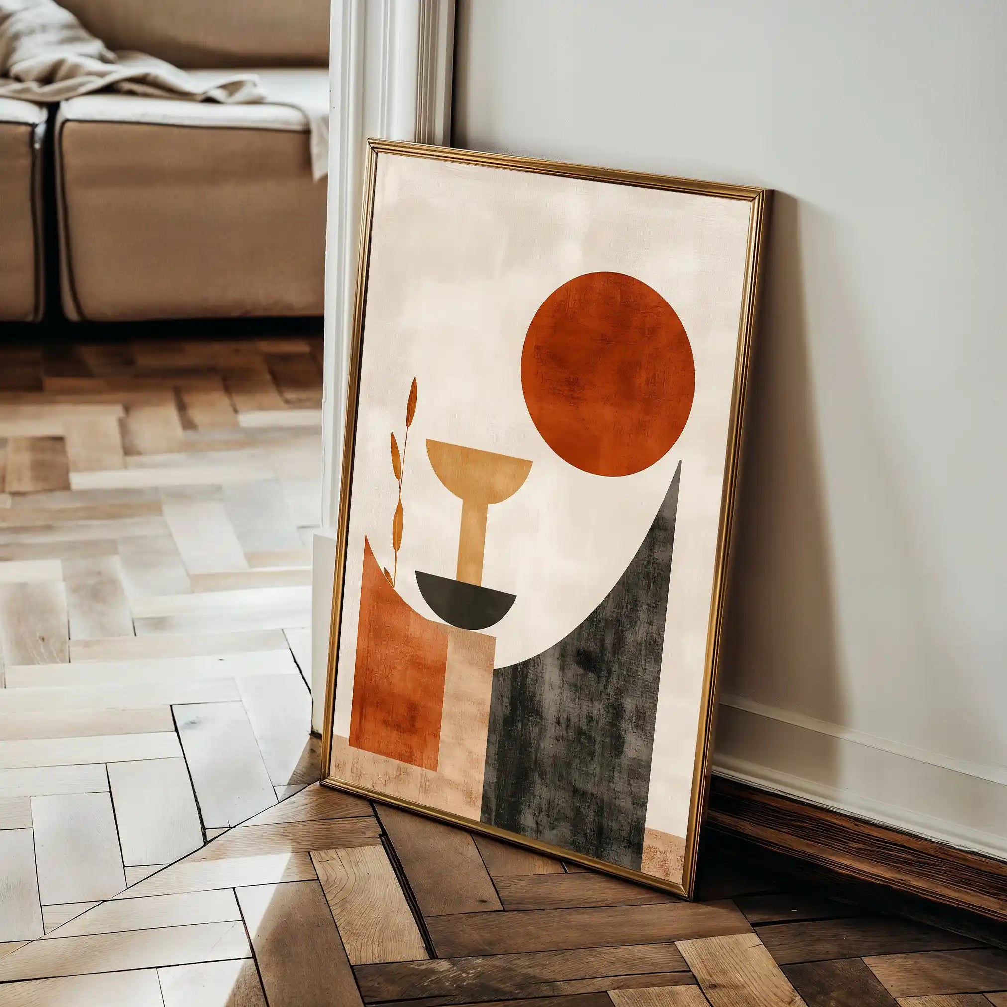 Boho 236 Canvas Art 90 x 60 cm / Stretched on hidden frame