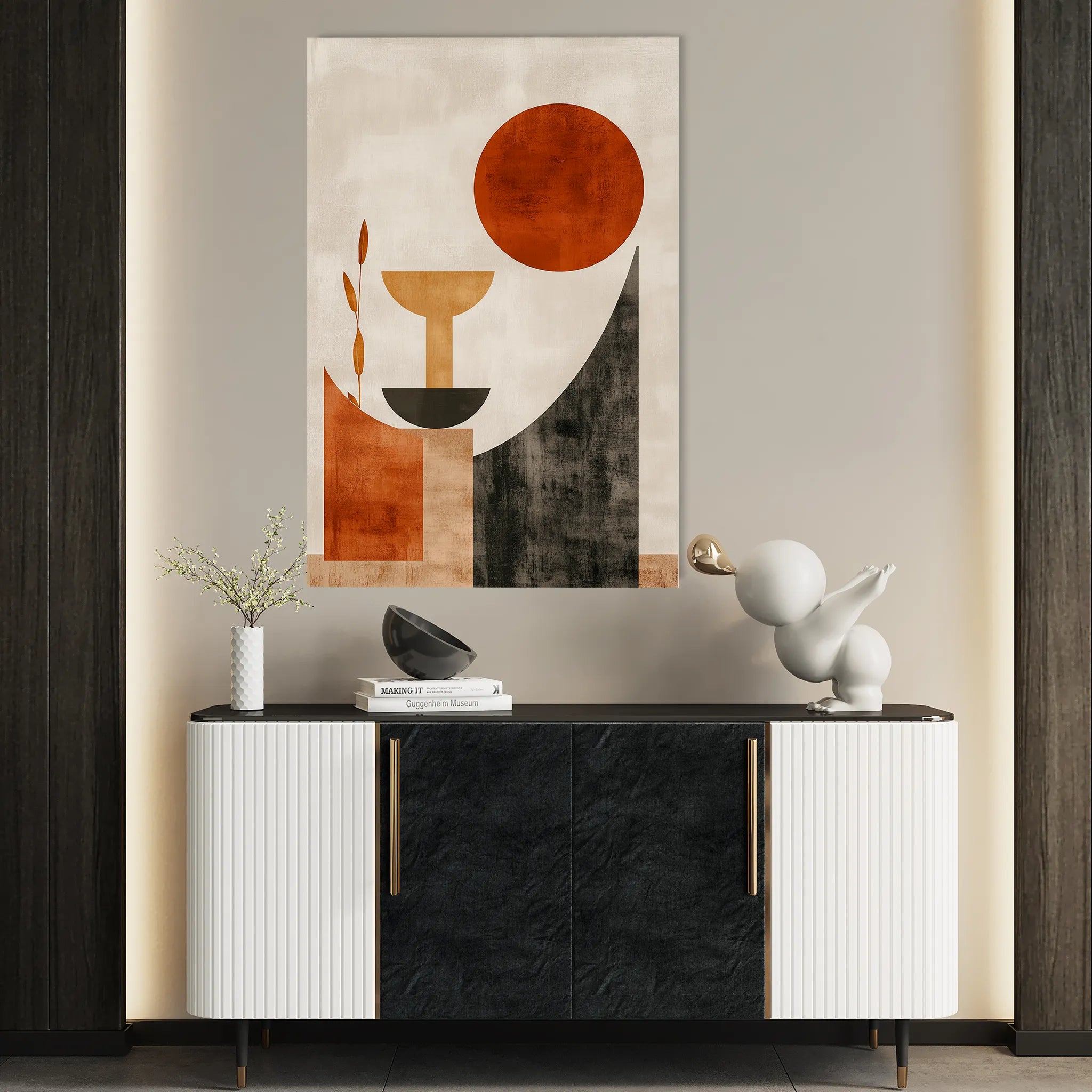 Boho Canvas Wall Art WAD236-BH 90 x 60 cm / Stretched on hidden frame