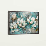 Floral Canvas Wall Art WAD236-F 90 x 60 cm / Stretched on hidden frame