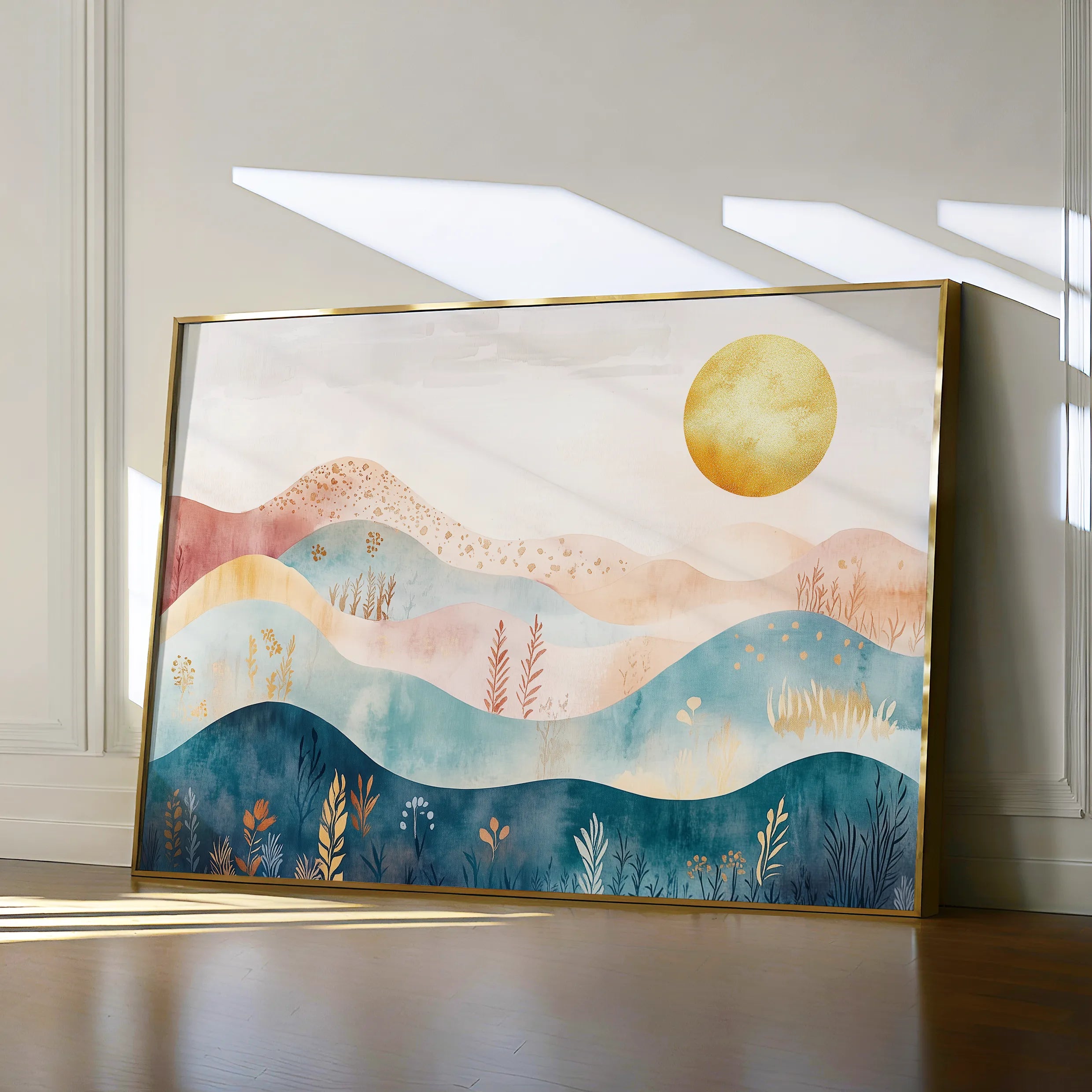 Boho Canvas Wall Art WAD237-BH 90 x 60 cm / Stretched on hidden frame